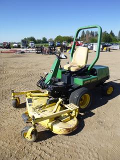John Deere F911 Front Mow Commercial Mower c/w 60 In. Deck, Showing 703 Hours, 23x10.5-12 NHS Front Tires, 16x6.5-8 NHS Rears, SN M0F911X160206 *Note: Needs Motor* 