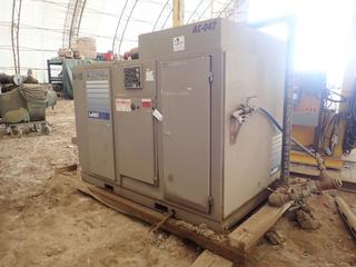 Comp Air LeROI Model WEH200SSIIA 150PSI Screw Compressor C/w Lincoln 575V A.C Motor. SN 4219X292 *Note: Running Condition Unknown*