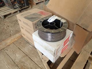 Corex Vision AP70 1.2mm Carbon Steel Welding Wire C/w Qty Of Lincoln Electric Outershield ED022659 0.45mm Cored Welding Wire 