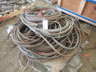 Qty Of Oxy/Acetylene Hose C/w Torches And Regulators
