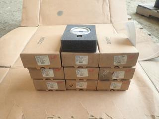 Qty Of Wika 1/4in NPT LM 30PSI Gauges *Unused*