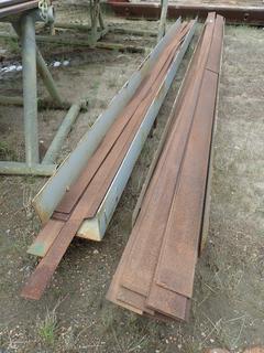 Qty Of Up To 20ft X 6in X 1/8in And Up To 20ft X 4in X 1/8in Pieces Of Flat Bar *Note: Pipe Stand Not Included*
