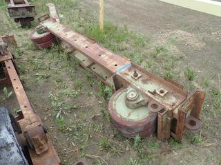 11ft Pipe/Tank Roller w/ 20in Rollers, 9ft Center To Center