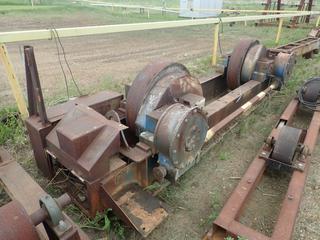 200in Pipe/Tank Roller w/ 12ft Rollers Center To Center, 36in X 7 1/2in Rollers