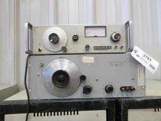 HP Hewlett Packard Low Frequency Oscillator, Model 20LCR, S/N 116-02820, C/w (1) HP Test Oscillator, Model 654A, SN 0951A05660 (T-2-2)