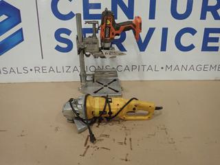 Power Fist 7 In. Angle Grinder w/ Drill and Drill Stand (G1)