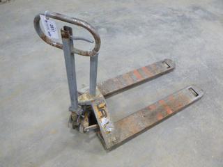 Lift-Rite Pallet Jack, Forks 48 In. Long, 7 In. Wide (ROW 2)