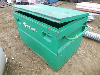 Greenlee Job Box, C/w Hydraulic Rams, 78 In. x 30 In. x 30 In. (ROW 2)