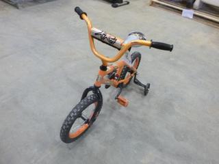 Supercycle One Speed Kids Bike c/w Training Wheels, 14x2.125 Tires (Y1)