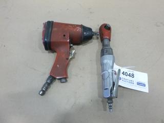 (1) 1/2 In. Pneumatic Ratchet, (1) 3/8 In. Impact Driver (D1)