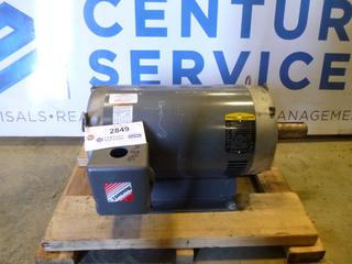 Baldor Industrial Motor, Cat. No. M2515T, 20 HP, 230/260 V, 48/24 A, 1760 RPM, 3 Phase, 60 Hz, S/N F0906256517 (N-5-3)