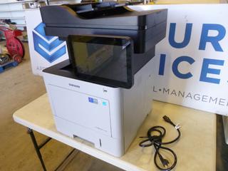 Samsung Multifunction Laser Printer, Model ProXpress M4580FX, 110-127V, 50/60 Hz *Note: Requires Set Up For Language, Date, Preferences* (M-3-3)
