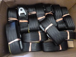 Qty of Lap Restraint Seat Belts w/ Manual Tensioner c/w 2 Anchor Points and Release Mechanism (O-4-3)
