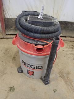 Ridgid Wet/Dry Shop Vac c/w 4 HP, 12 Gallons (R-3-1)