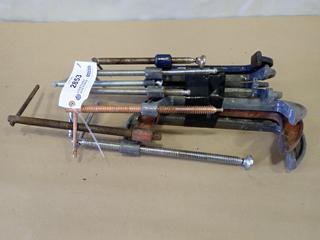 Qty of Various Sized C-Clamps (B1)