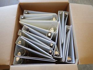 Qty of Various Sized Binders (R-3-1)