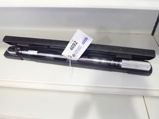 OTC 1/2 In. Drive Torque Wrench, 30-250 Ft/Lbs, C/w Case (C1)