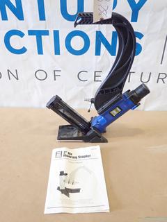 Power Fist  2 In. Air Flooring Stapler, C/w Staples and Manual (D1)