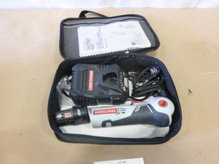 Craftsman Nextec 12 V. Lithium - Ion Cordless Articulating Auto Hammer, C/w Battery , Charger, Case and Manual