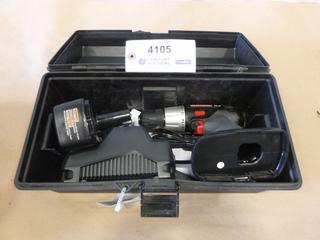 Sears Craftsman 19.2V Cordless Drill w/ 3/8 In. Chuck, Battery, Charger and Case (D1)