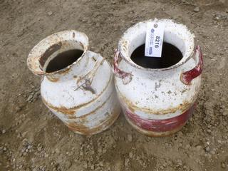 (2) Vintage Milk Jugs (Row 4)