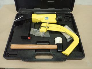 Power Fist 2 In. Air Flooring Stapler c/w Mallet (P-2-2)