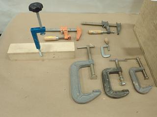 Box of Assorted Clamps (P-2-2)