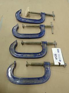 (4) 6 In. C-Clamps (B2)