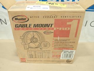 Master Flow CPG1 15 In. Gable Mount Powered Vent (P-2-2)
