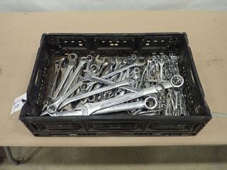 Qty of Various Sized SAE and Metric Wrenches  (G1)