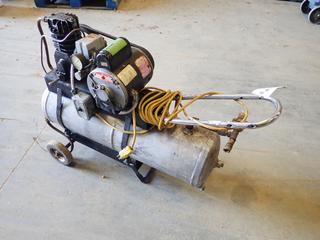 Custom Air Compressor c/w 1 Ph, 3/4 HP, 60 Hz, 115/230V (F Front)