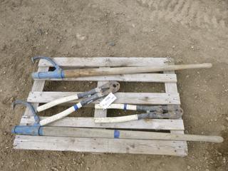 (2) Tree Pullers with (2) Burndy Fasteners (ROW 2)