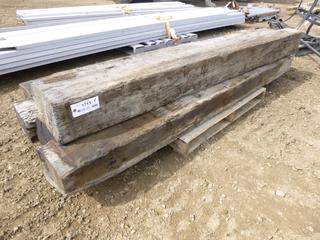 (6) Railroad Ties (North Fence)