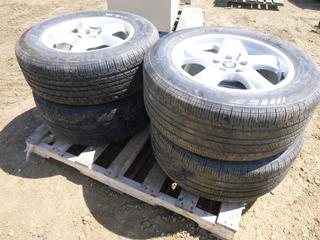 (3)  255/55R18 Tires, (1) 235/65R17 Tire, C/w BMW Rims (Row 5)