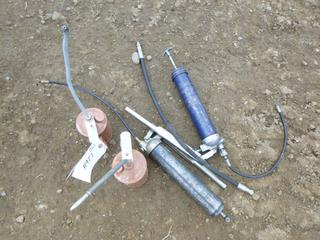 (2) Oil Cans w/ (2) Grease Guns (Row 4)