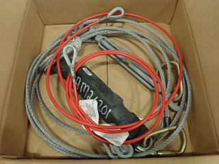 MSA Horizontal Lifeline, Model Sure-Line, 20 Ft. Long, C/w (2) Carabiners and Energy Absorbing Turnbuckle and (2) 6 Ft. Anchor Slings (S-3-2)