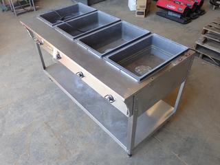 Servewell Steam Table, Model 38218, 208-240V, 2400-3200W, 11.5-13.3A, A/N G133-00853863-001 (L-1-3)