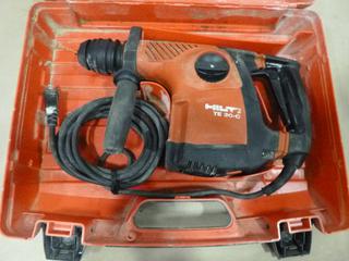 Hilti Hammer Drill, Model TE30C, C/w Manual and Case (G2)
