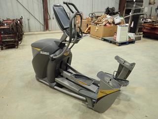 Octane Fitness Pro Touch 4700 Elliptical Trainer c/w (2) Power Block U-32 Urethane Free Weights, SN F1110EL0010101 (Z)