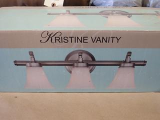 Kristine Vanity 3 Light Fixture w/ (4) Cushions  (F1)