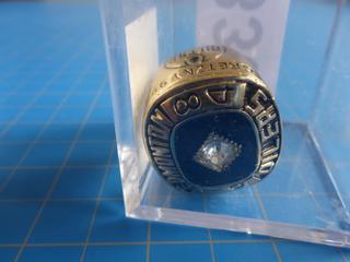 1984 Wayne Gretzky Stanley Cup Replica Ring (In Case)