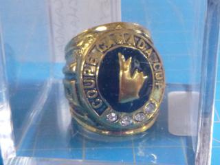 1991 Canada Cup Champion Hockey Replica Ring (In Case)