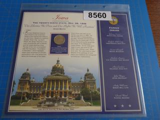 Iowa, The Twenty-Ninth State, December 28, 1846 Quarter