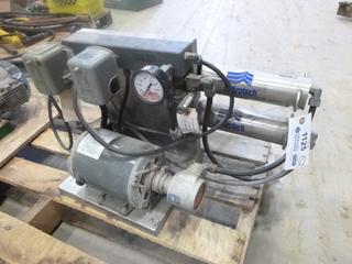 Hydro Tech 800 FCM Pressure Testing Unit w/ GE Motor (W3)
