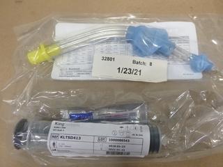 Qty of King Systems Intubation Products, Various Sizes (D2)