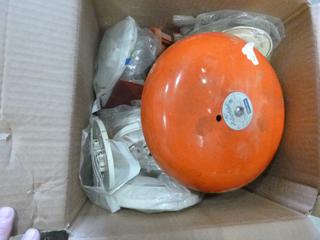 Qty of Fire Alarm Parts, Bells, Sensors and Mounts (W4)