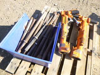 (2) APT 60 Lb. Jack Hammers with Assorted Bits (ROW 2)