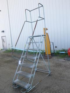 Rolling Ladder, 9 Ft. 2 In. Total Height  (Row 3)