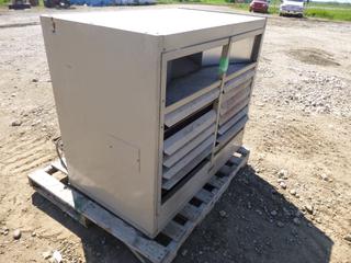 Lennox Natural Gas Twin Fan Heater, 37 In. x 48 In. x 38 1/2 In. (ROW 1)