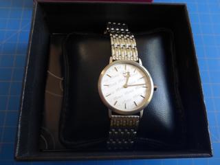 Mickey & Co. Time Pieces Men's Silver Tone Mickey Mouse Watch
